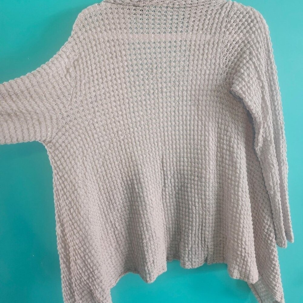 Bobeau XL Beige Cardigan Sweater Pre-owned/Unworn - Picture 7 of 8